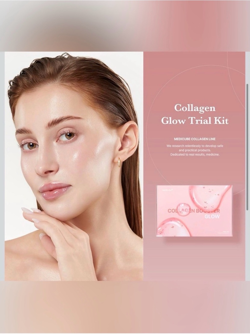 Medicube Glass Skin Collagen Trial Kit Travel Sizes NIB ✨ K-Beauty - Picture 4 of 9